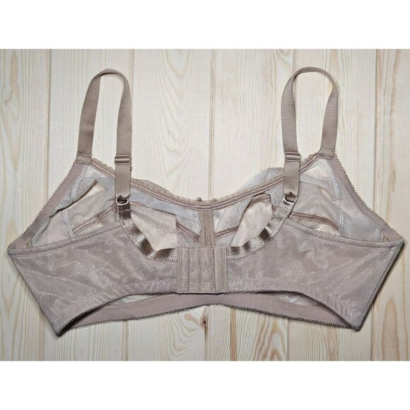 Wacoal 40DD Beige Lace Full Coverage Bra Style #852186 - Picture 2 of 6